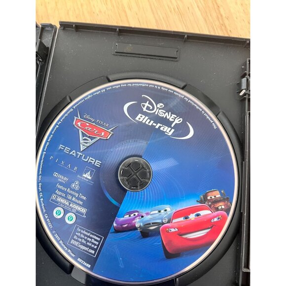 Cars 2 2011 DVD + Blu-Ray 2-Disc Combo Pack Disney Pixar Movie Pre-Owned - Picture 2 of 5